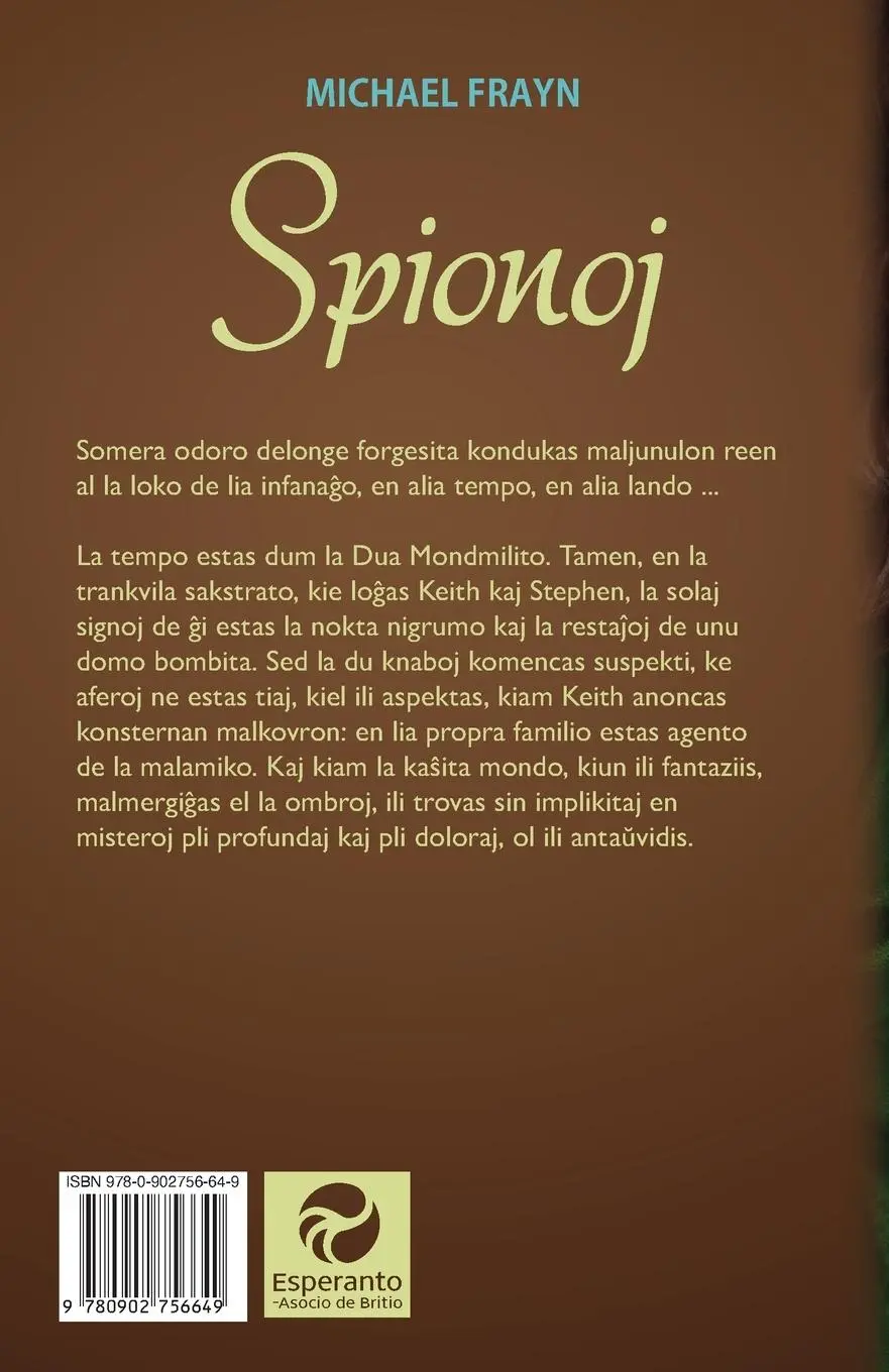 Rückseite: 9780902756649 | Spionoj | Michael Frayn | Taschenbuch | Kartoniert / Broschiert | 2023