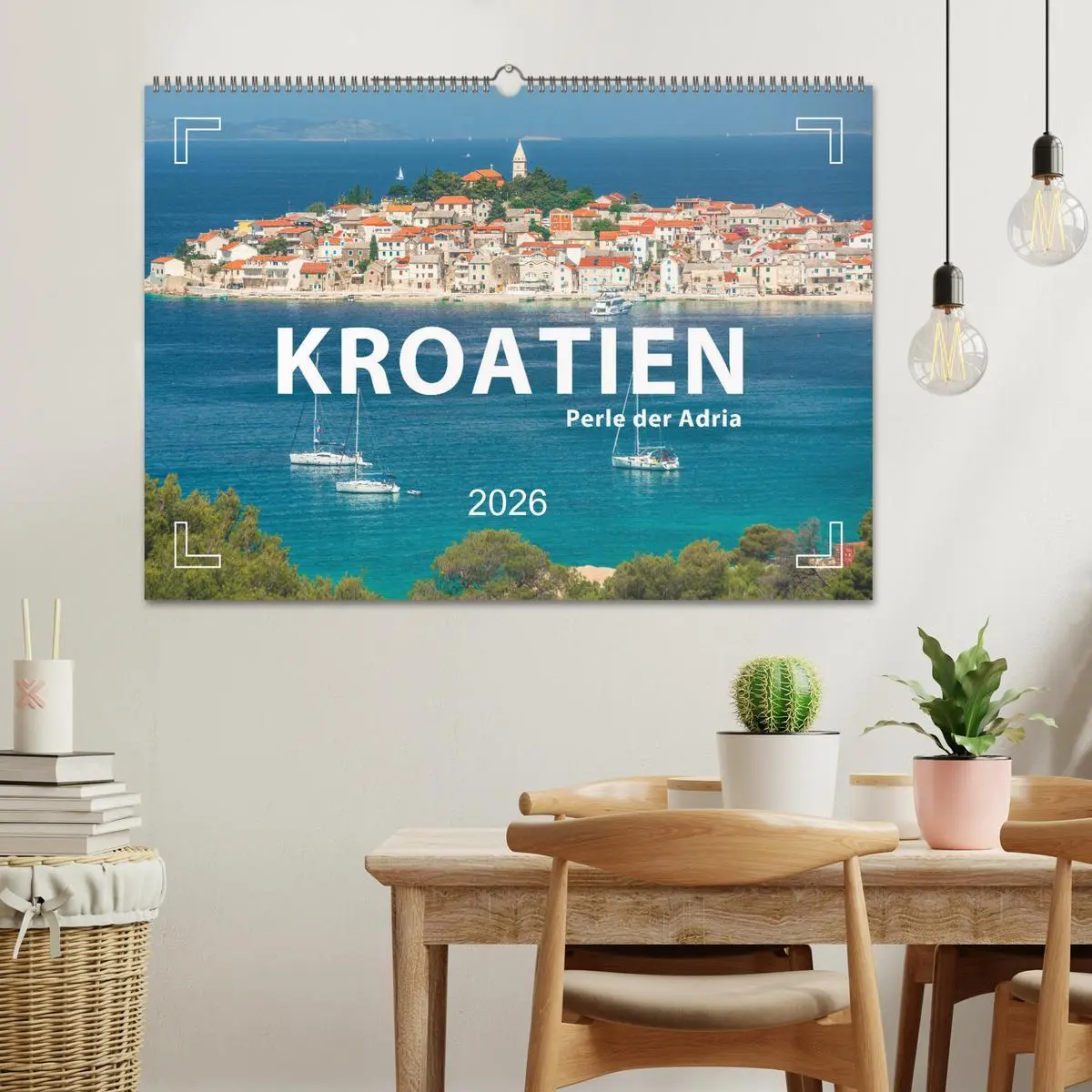 Bild: 9783457576649 | KROATIEN - Perle der Adria (Wandkalender 2026 DIN A2 quer),...