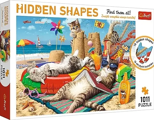 Cover: 5900511106749 | Katzen Urlaub (Puzzle) | Spiel | In Spielebox | 10674 | Deutsch | 2022