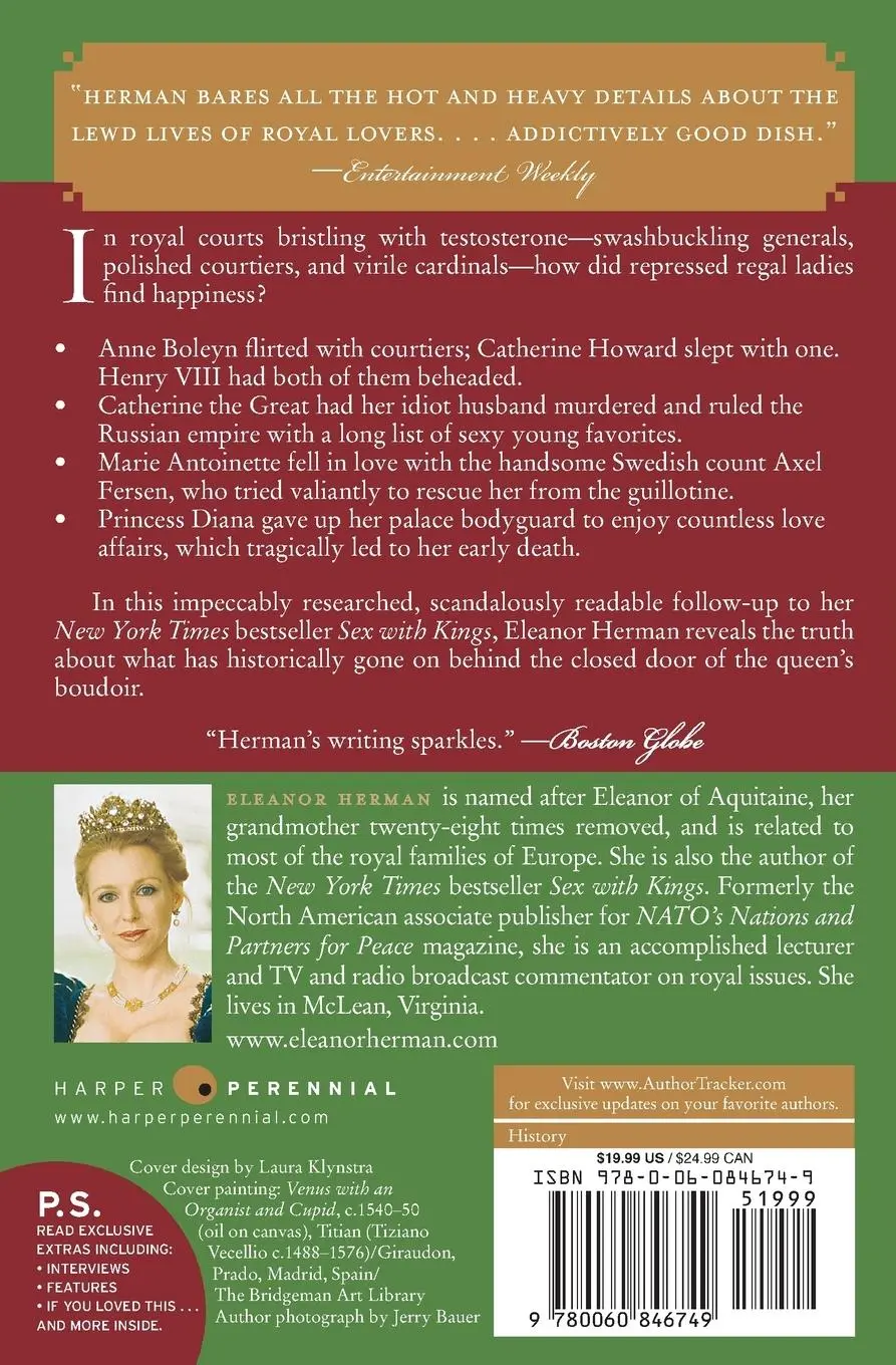 Rückseite: 9780060846749 | Sex with the Queen | Eleanor Herman | Taschenbuch | Englisch | 2014