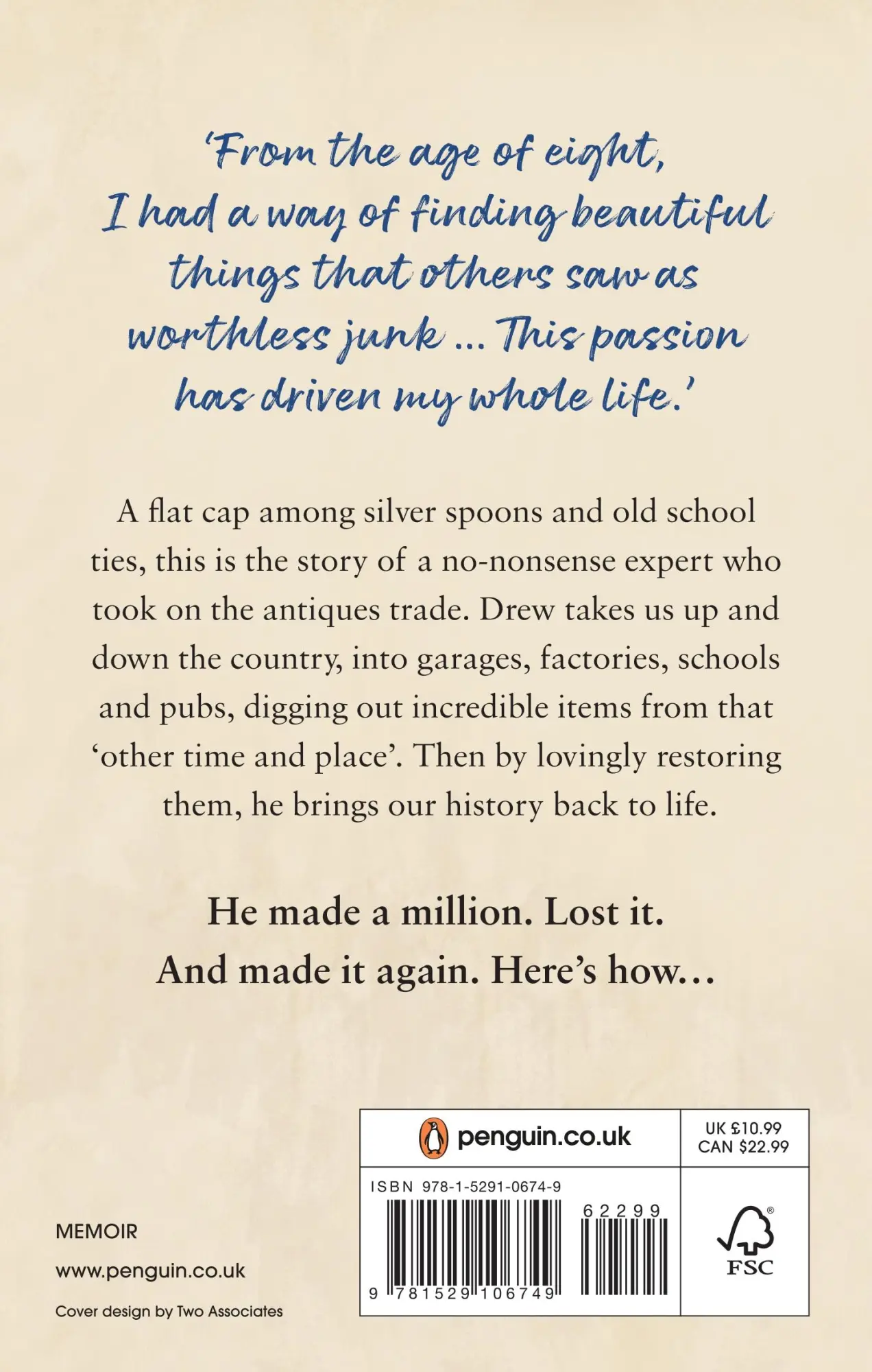 Rückseite: 9781529106749 | Man with a Van | My Story | Drew Pritchard | Taschenbuch | 288 S.