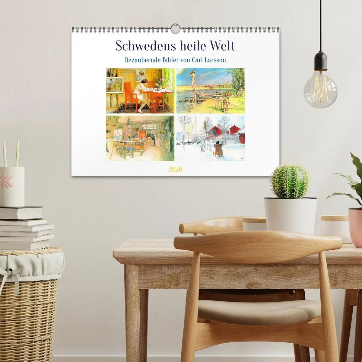 Bild: 9783457496749 | Schwedens heile Welt (Wandkalender 2026 DIN A3 quer), CALVENDO...