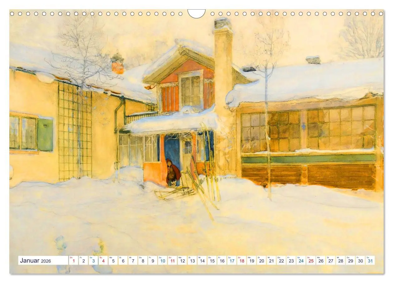 Bild: 9783457496749 | Schwedens heile Welt (Wandkalender 2026 DIN A3 quer), CALVENDO...