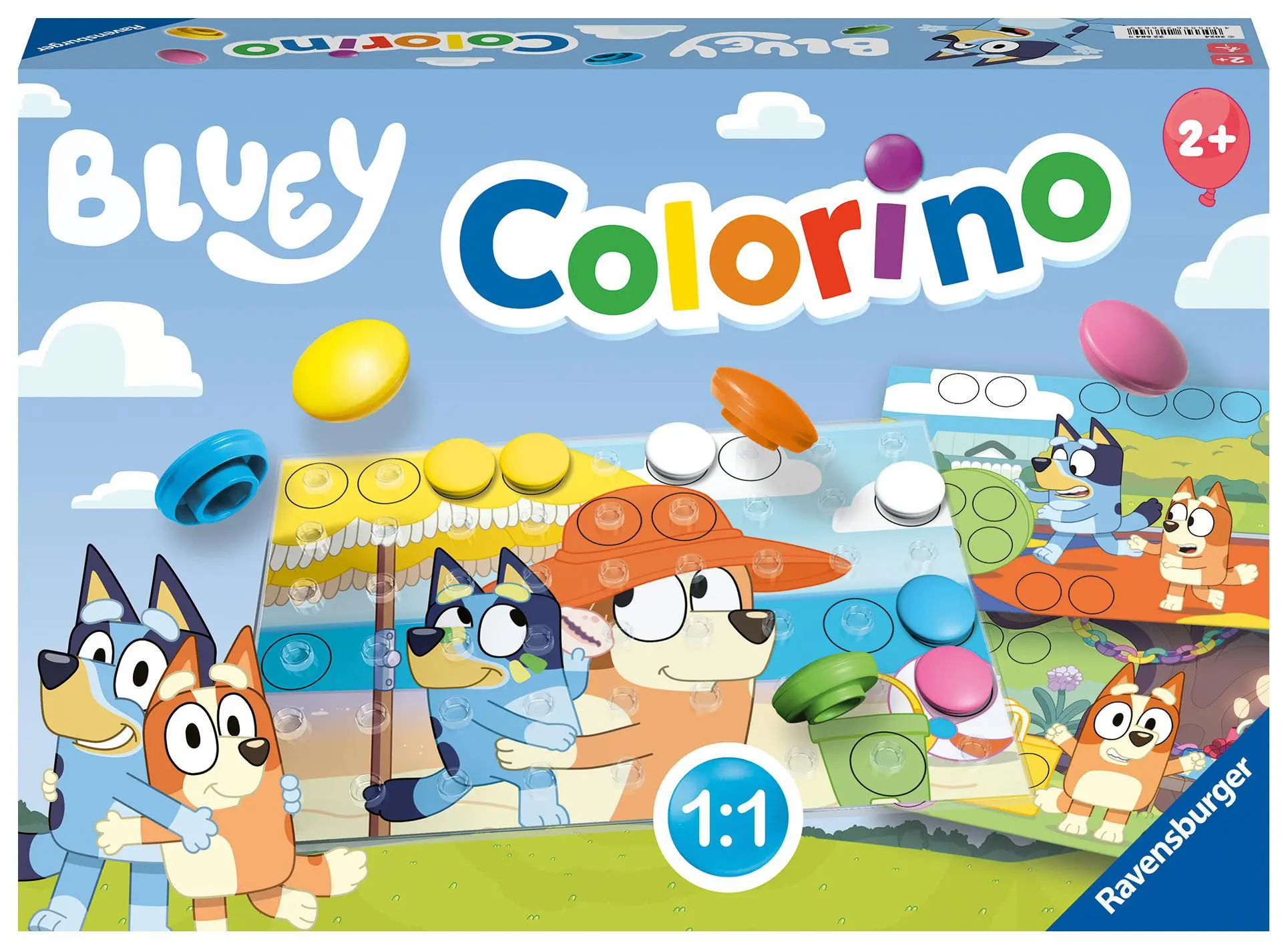 Cover: 4005556226849 | Bluey: Colorino - Kinderspiel ab 2 Jahre | Spiel | 22684 | Deutsch