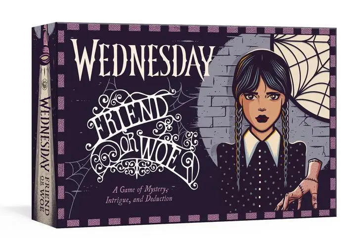 Cover: 9780593796849 | Wednesday: Friend or Woe | A Game of Mystery, Intrigue, and Deduction
