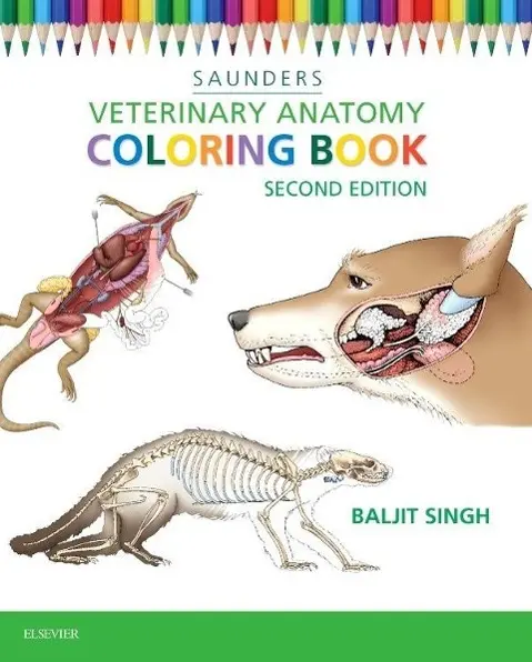 Cover: 9781455776849 | Veterinary Anatomy Coloring Book | Baljit Singh | Taschenbuch | 2015