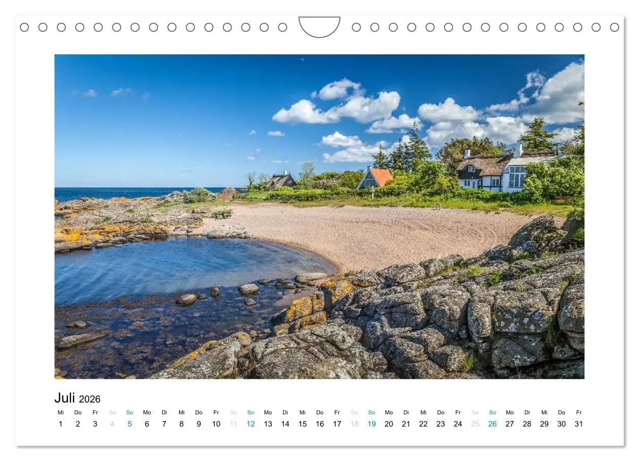 Bild: 9783516026849 | Sehnsucht nach Bornholm (Wandkalender 2026 DIN A4 quer), CALVENDO...