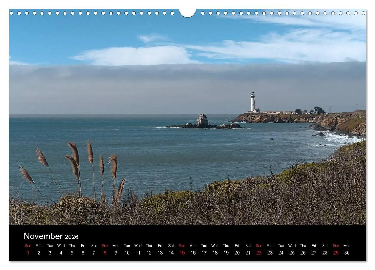 Bild: 9783516576849 | California Coasline (Wall Calendar 2026 DIN A3 landscape), CALVENDO...