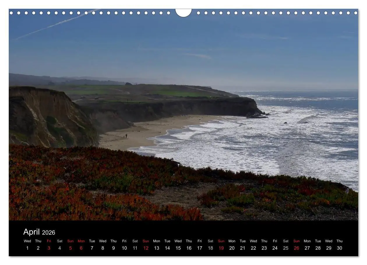 Bild: 9783516576849 | California Coasline (Wall Calendar 2026 DIN A3 landscape), CALVENDO...