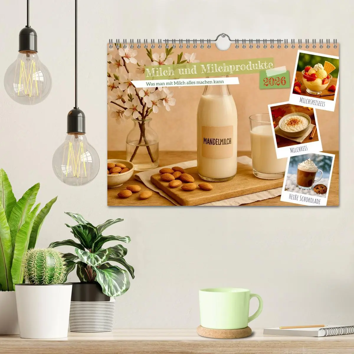 Bild: 9783516646849 | Milch und Milchprodukte (Wandkalender 2026 DIN A4 quer), CALVENDO...