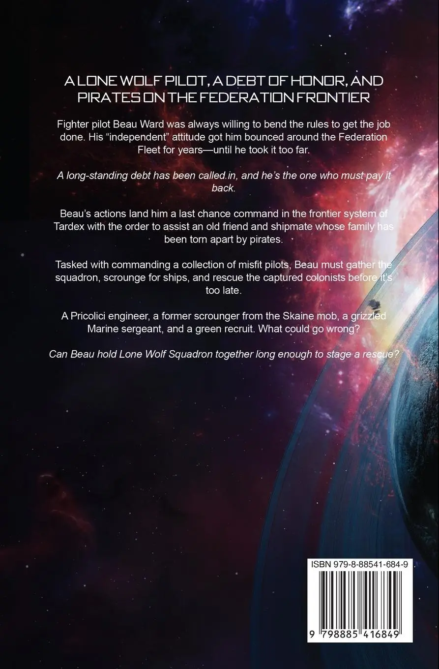Rückseite: 9798885416849 | Marshal The Stars | Lone Wolf Squadron Book 1 | Jamie Davis (u. a.)