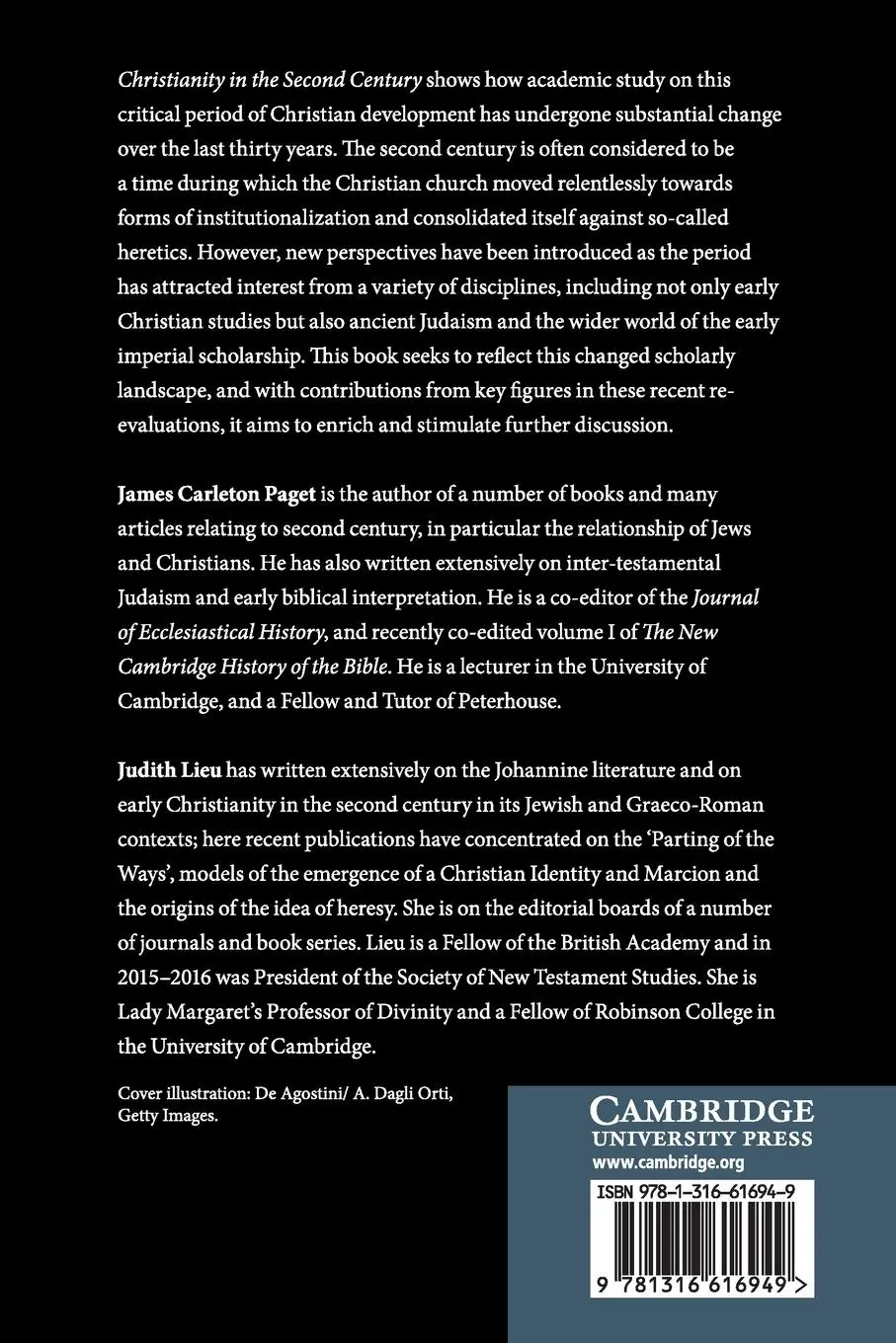 Rückseite: 9781316616949 | Christianity in the Second Century | James Carleton Paget (u. a.)