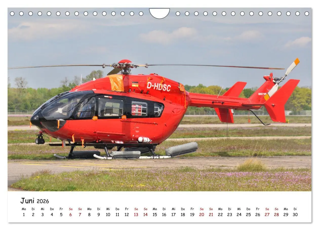 Bild: 9783457306949 | Die beeindruckende Welt der Hubschrauber (Wandkalender 2026 DIN A4...