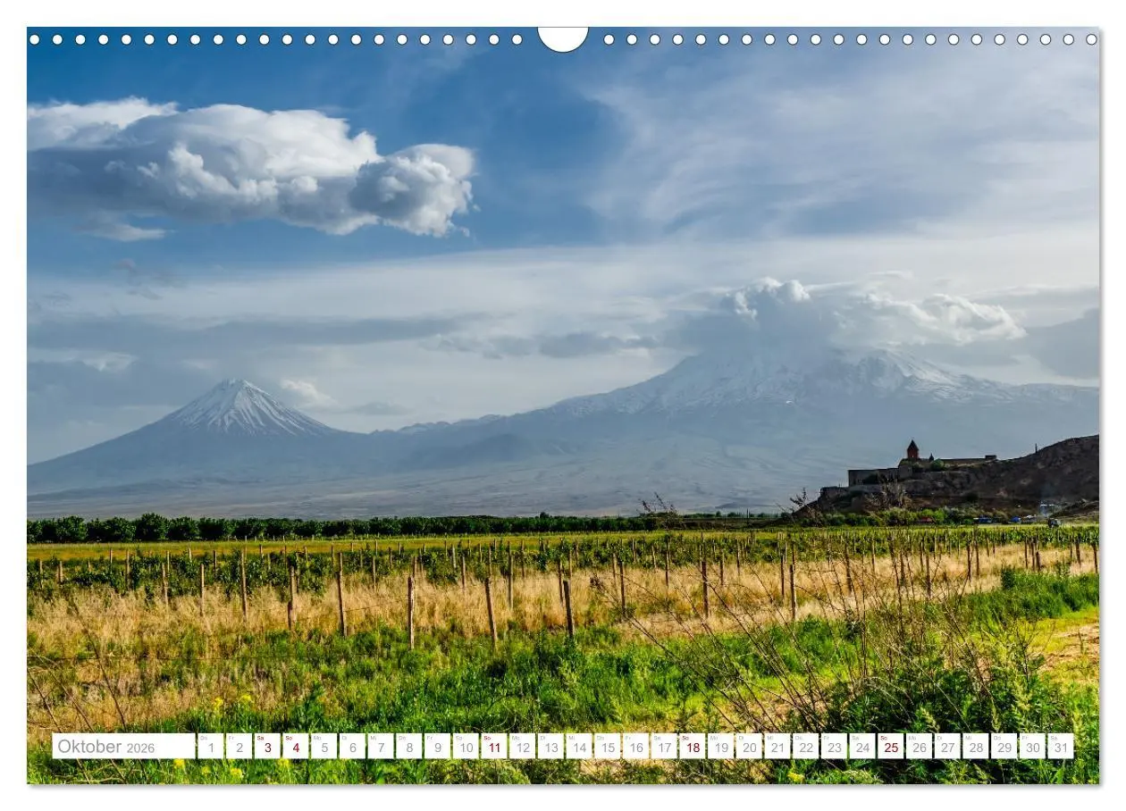 Bild: 9783457616949 | Armenien - Land am Kaukasus (Wandkalender 2026 DIN A3 quer),...