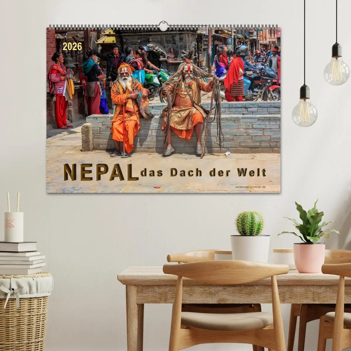 Bild: 9783516016949 | Nepal - das Dach der Welt (Wandkalender 2026 DIN A2 quer), CALVENDO...