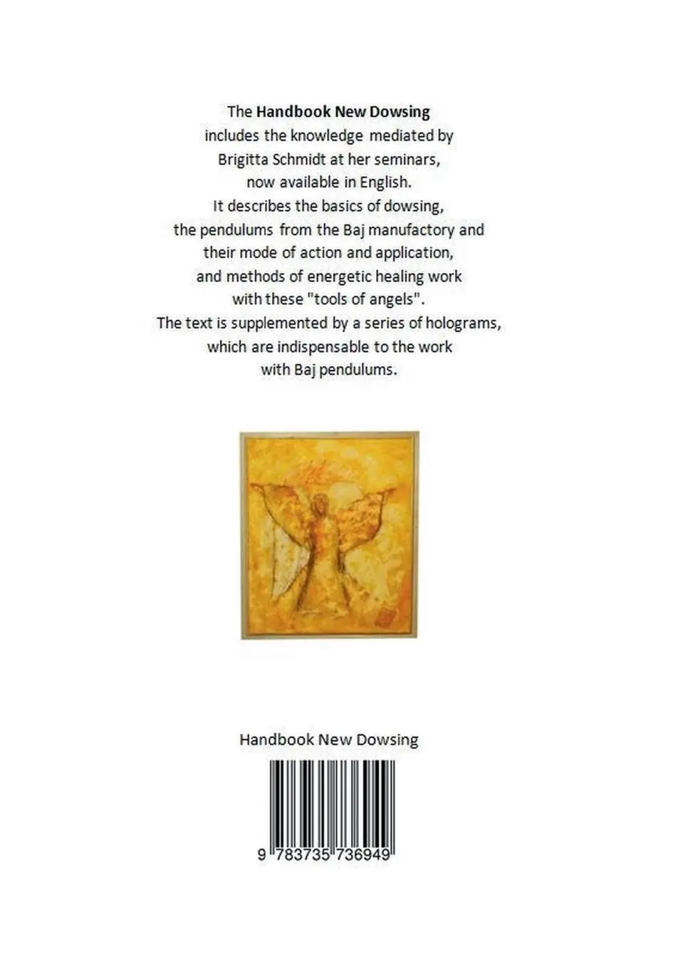Rückseite: 9783735736949 | Handbook New Dowsing | Quantum Healing with Pendulums | Schmidt | Buch