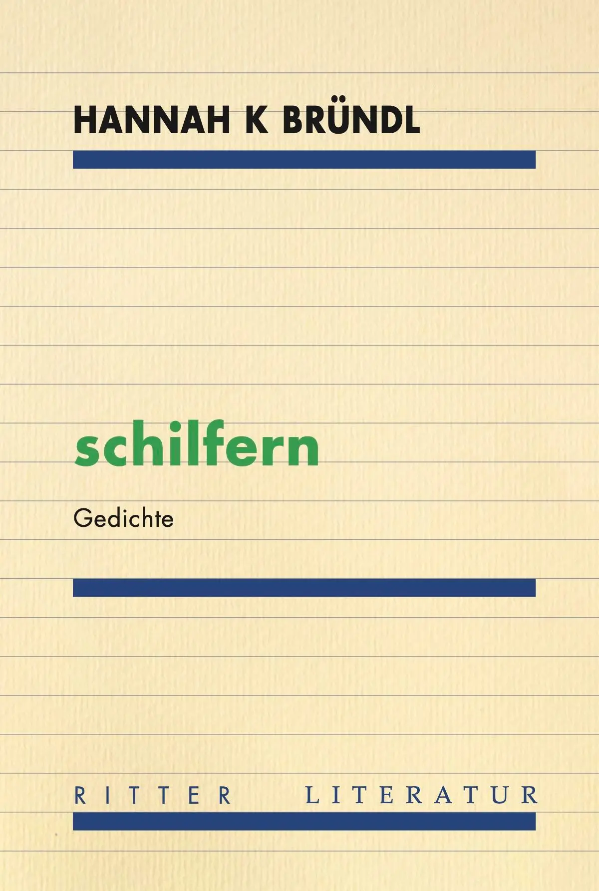 Cover: 9783854156949 | schilfern | Gedichte | Hannah K Bründl | Taschenbuch | Deutsch | 2025