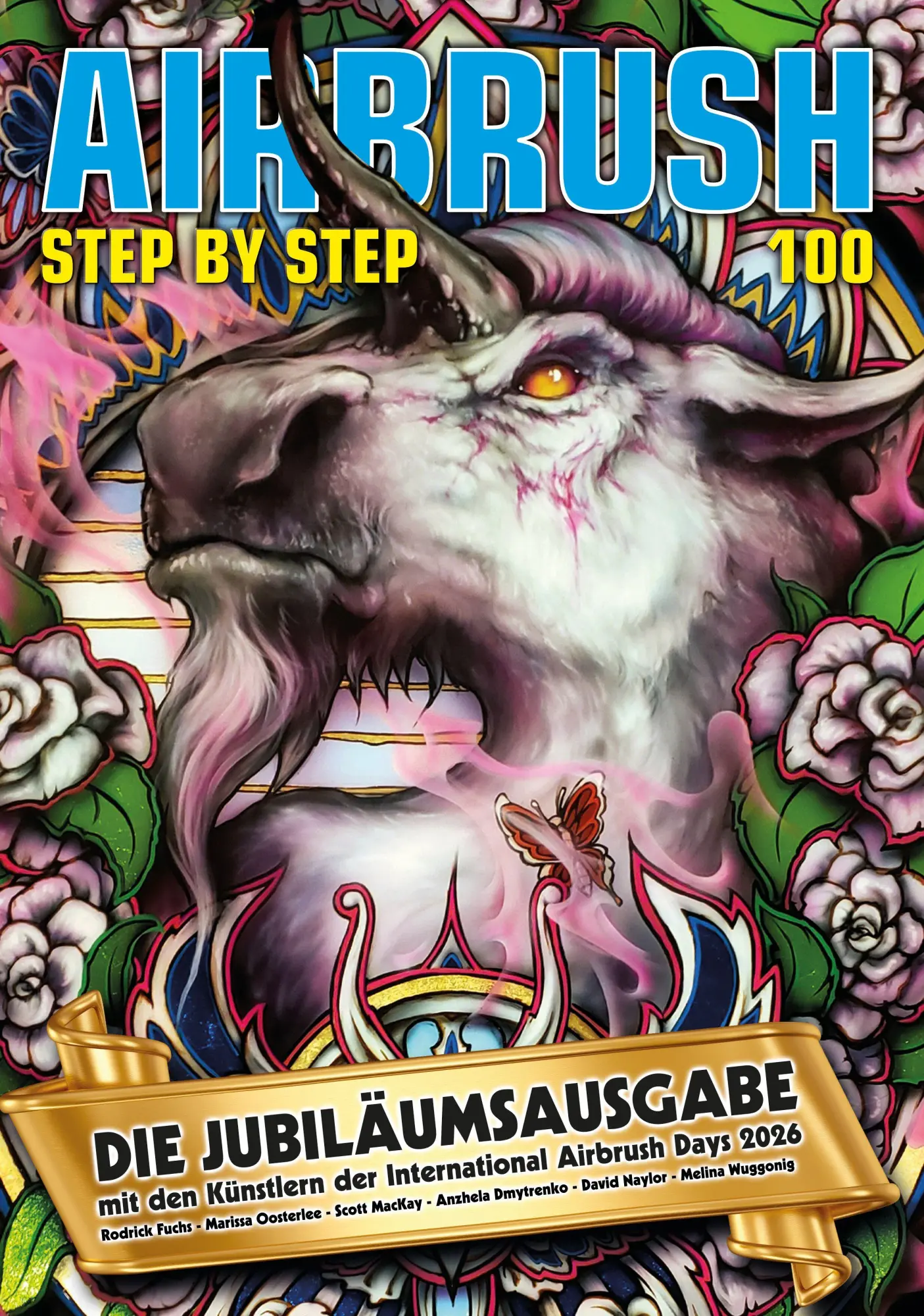 Cover: 9783941656949 | Airbrush Step by Step 100 | Die Jubiläumsausgabe | Fuchs (u. a.)