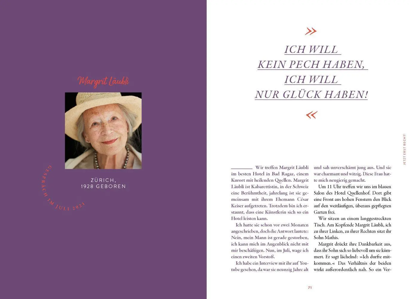 Bild: 9783957286949 | Jetzt erst recht | Elke Vesper | Taschenbuch | 256 S. | Deutsch | 2023