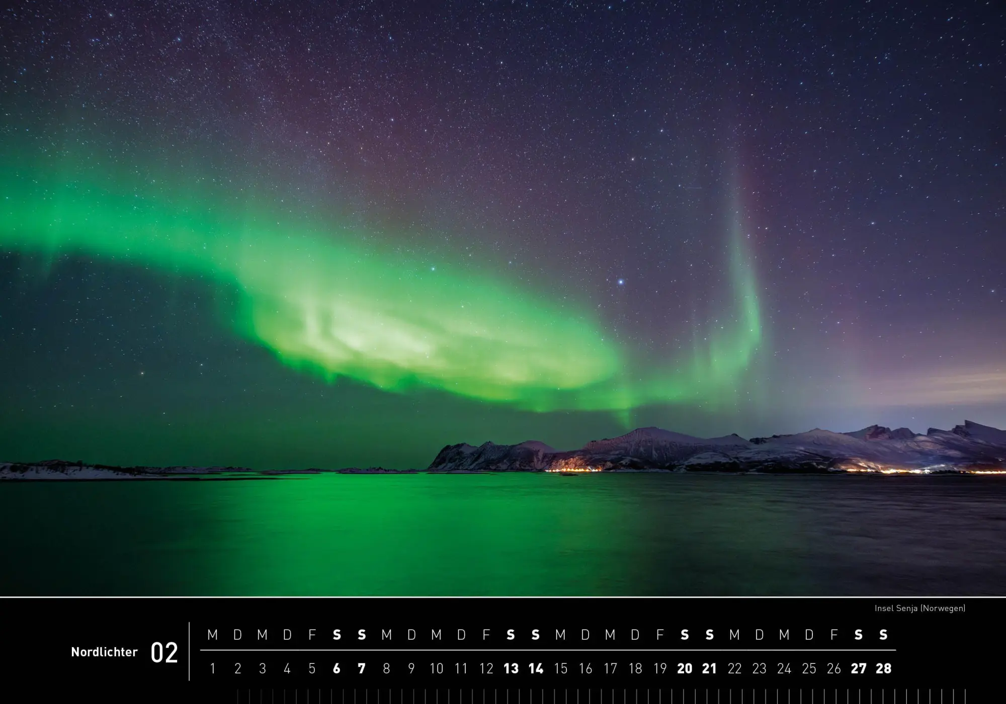 Bild: 9783968556949 | Nordlichter Premiumkalender 2027 | Robert Haasmann | Kalender | 14 S.
