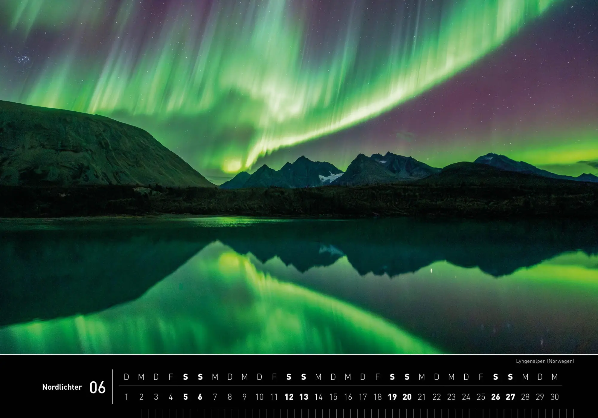 Bild: 9783968556949 | Nordlichter Premiumkalender 2027 | Robert Haasmann | Kalender | 14 S.
