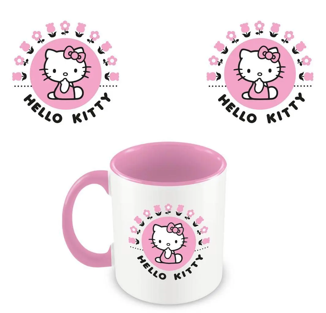 HELLO KITTY (CORE PINK) PINK COLOURED INNER MUG