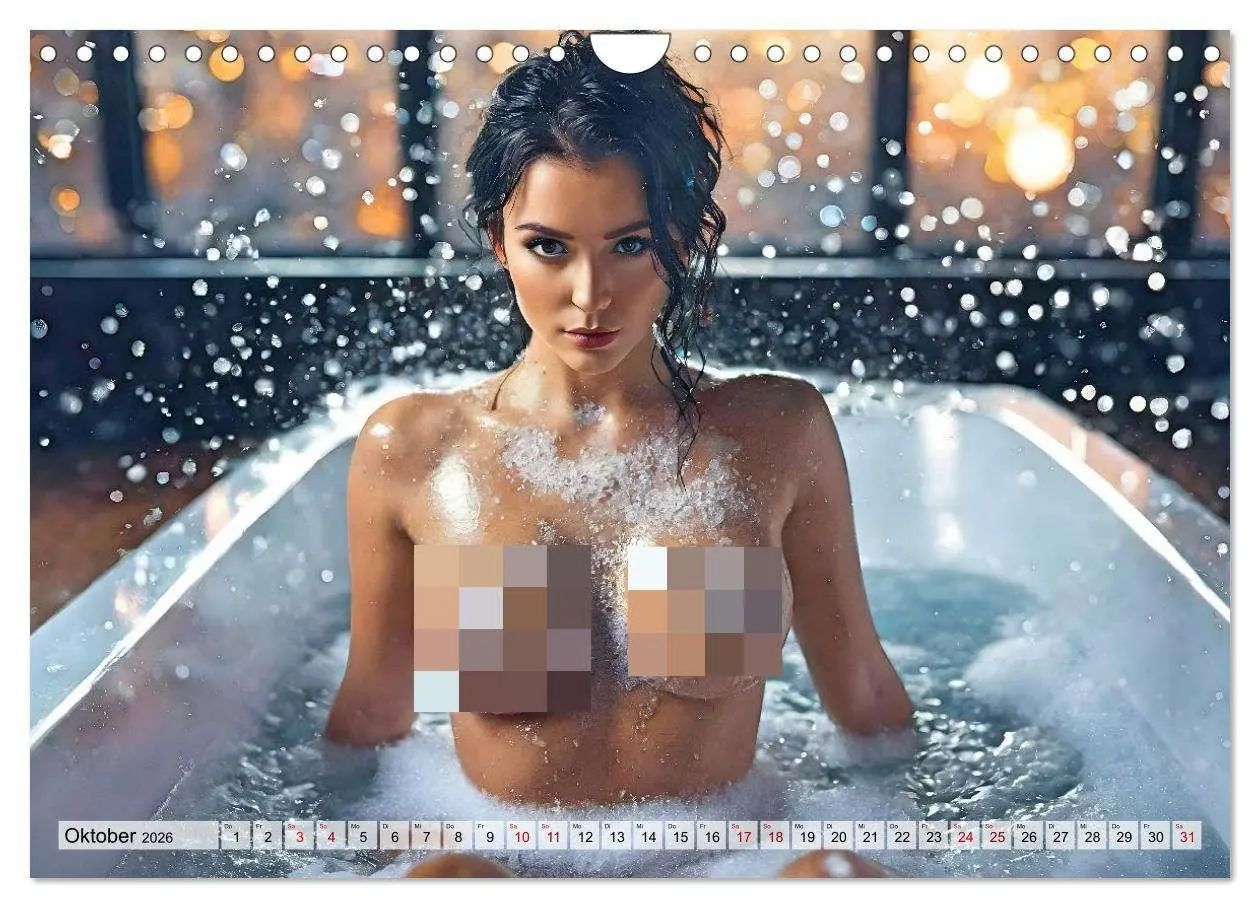 Bild: 9783457297049 | Heiße Girls im Badeschaum (Wandkalender 2026 DIN A4 quer), CALVENDO...