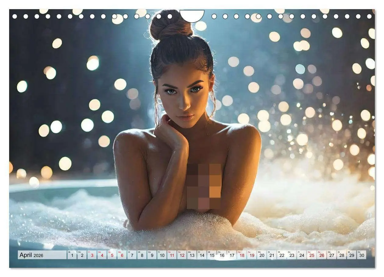 Bild: 9783457297049 | Heiße Girls im Badeschaum (Wandkalender 2026 DIN A4 quer), CALVENDO...