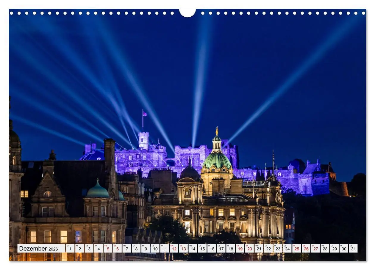 Bild: 9783457367049 | Wunderschönes Edinburgh (Wandkalender 2026 DIN A3 quer), CALVENDO...
