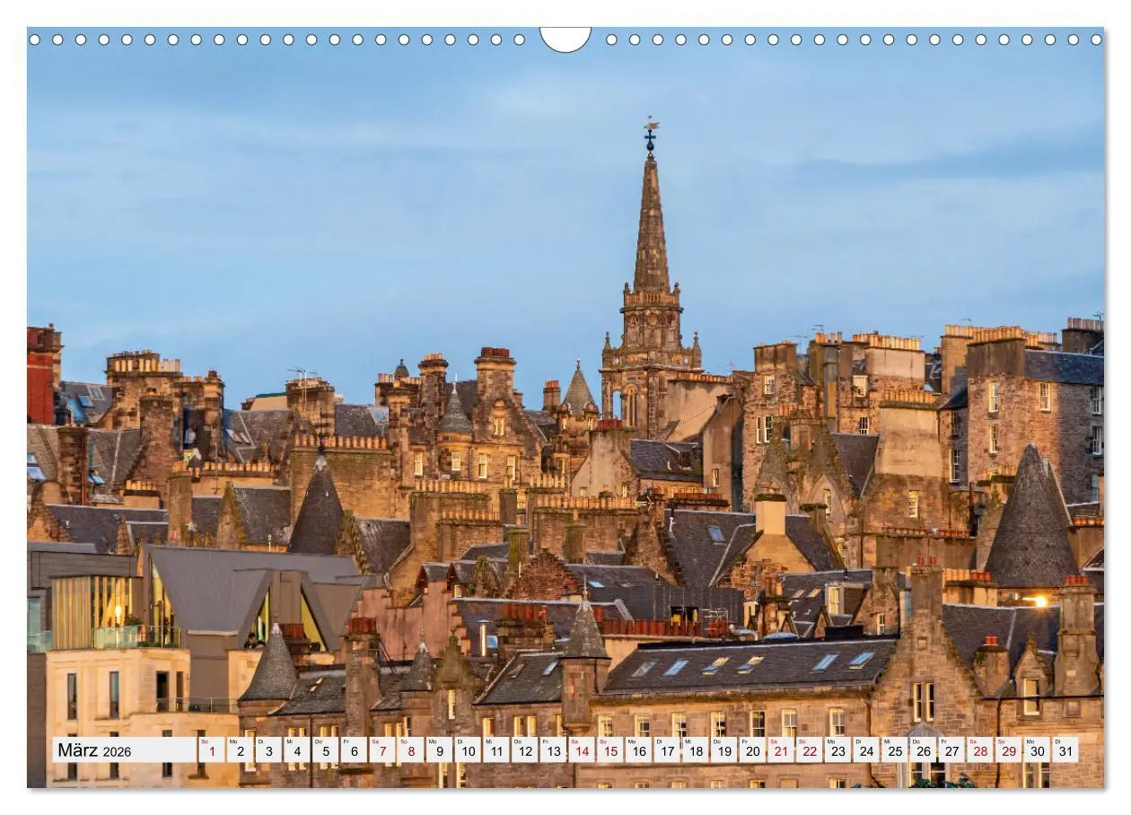 Bild: 9783457367049 | Wunderschönes Edinburgh (Wandkalender 2026 DIN A3 quer), CALVENDO...
