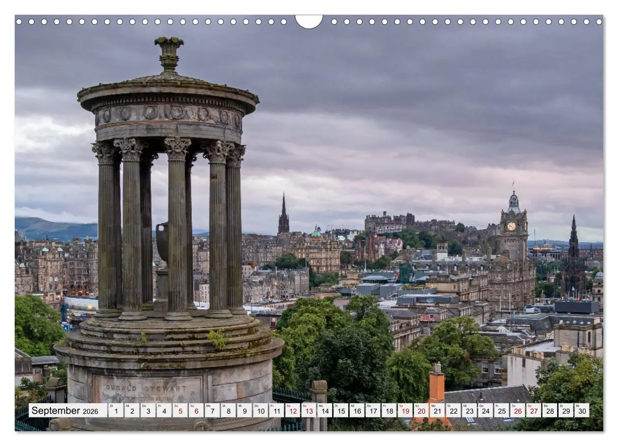 Bild: 9783457367049 | Wunderschönes Edinburgh (Wandkalender 2026 DIN A3 quer), CALVENDO...