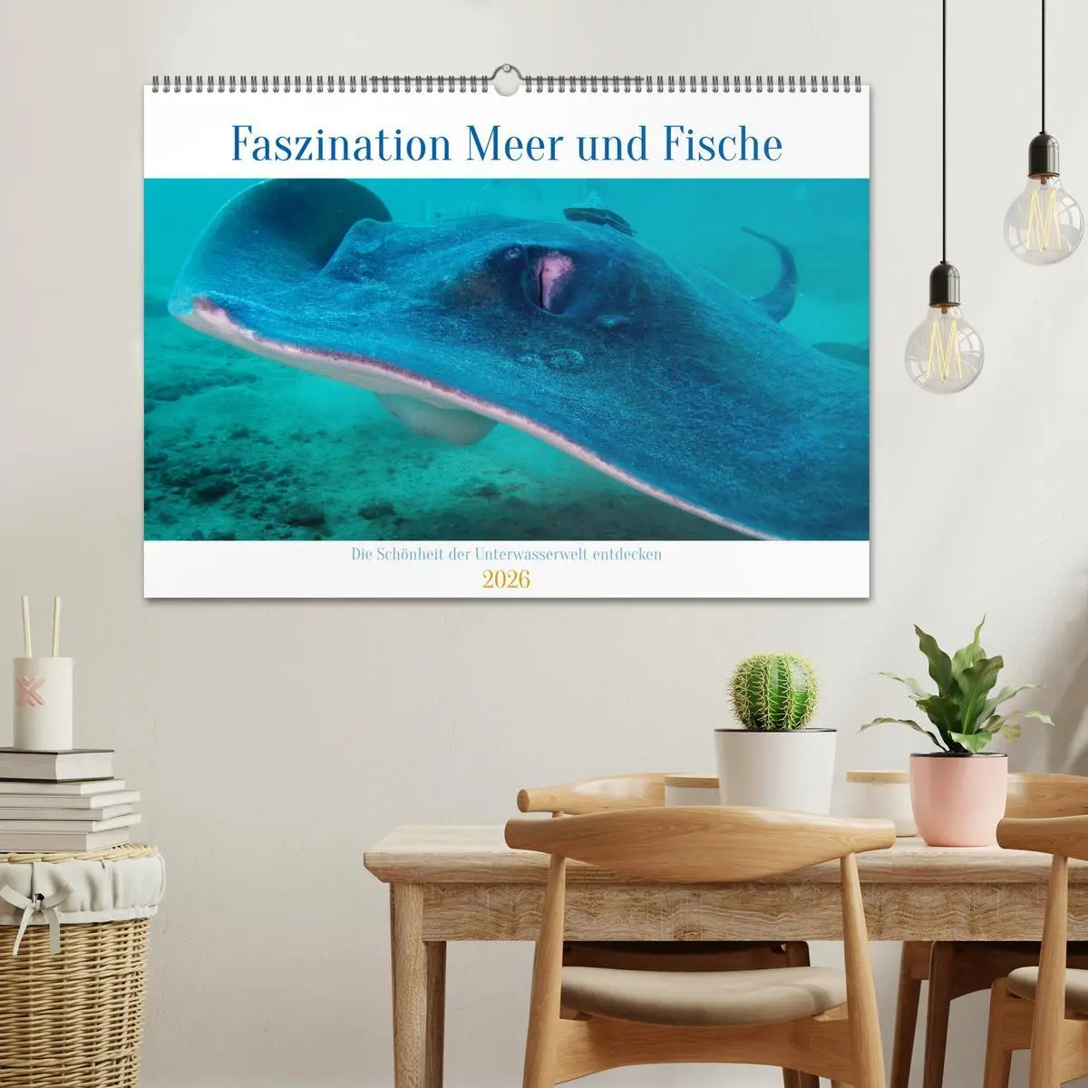 Bild: 9783457507049 | Faszination Meer und Fische (Wandkalender 2026 DIN A2 quer),...