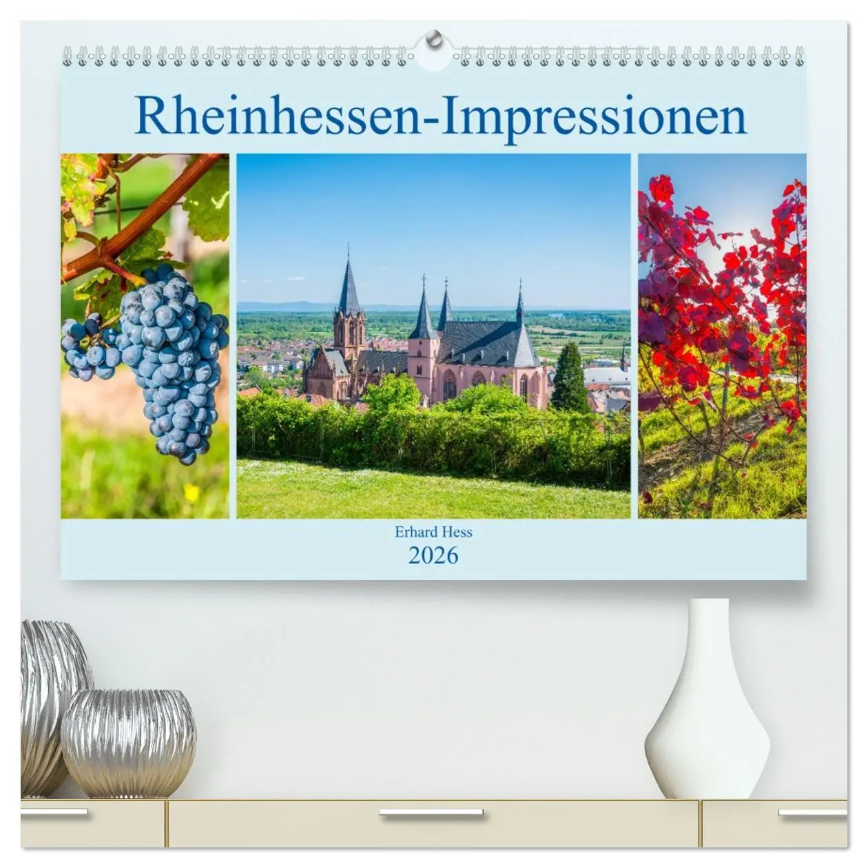 Cover: 9783457747049 | Rheinhessen-Impressionen (hochwertiger Premium Wandkalender 2026...