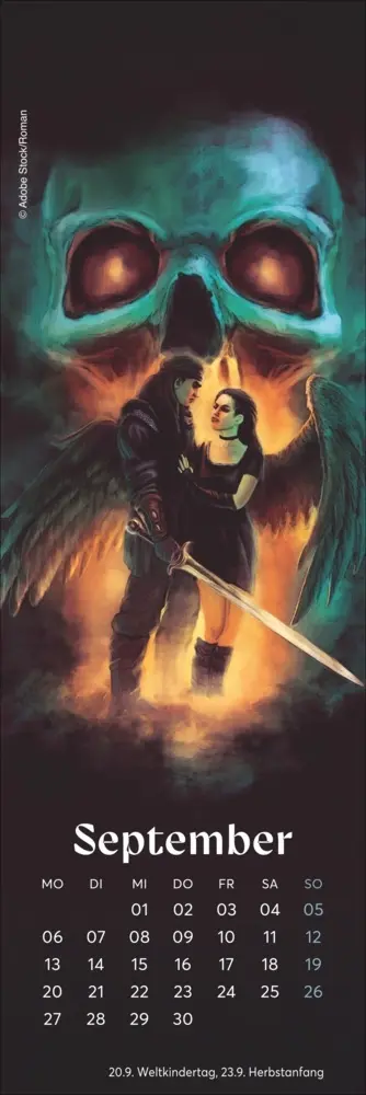Bild: 9783756417049 | Fantasy Lesezeichen &amp; Kalender 2027 | Kalender | Geblockt | 13 S.
