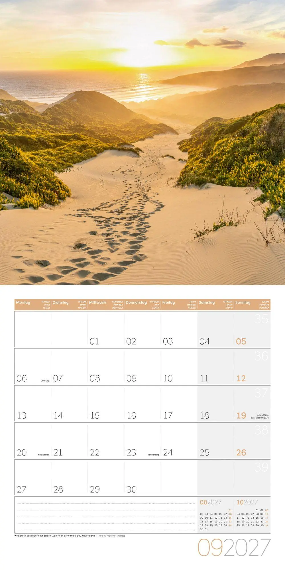 Bild: 9783838447049 | Traumpfade Kalender 2027 - 30x30 - Art12 | Ackermann Kunstverlag GmbH
