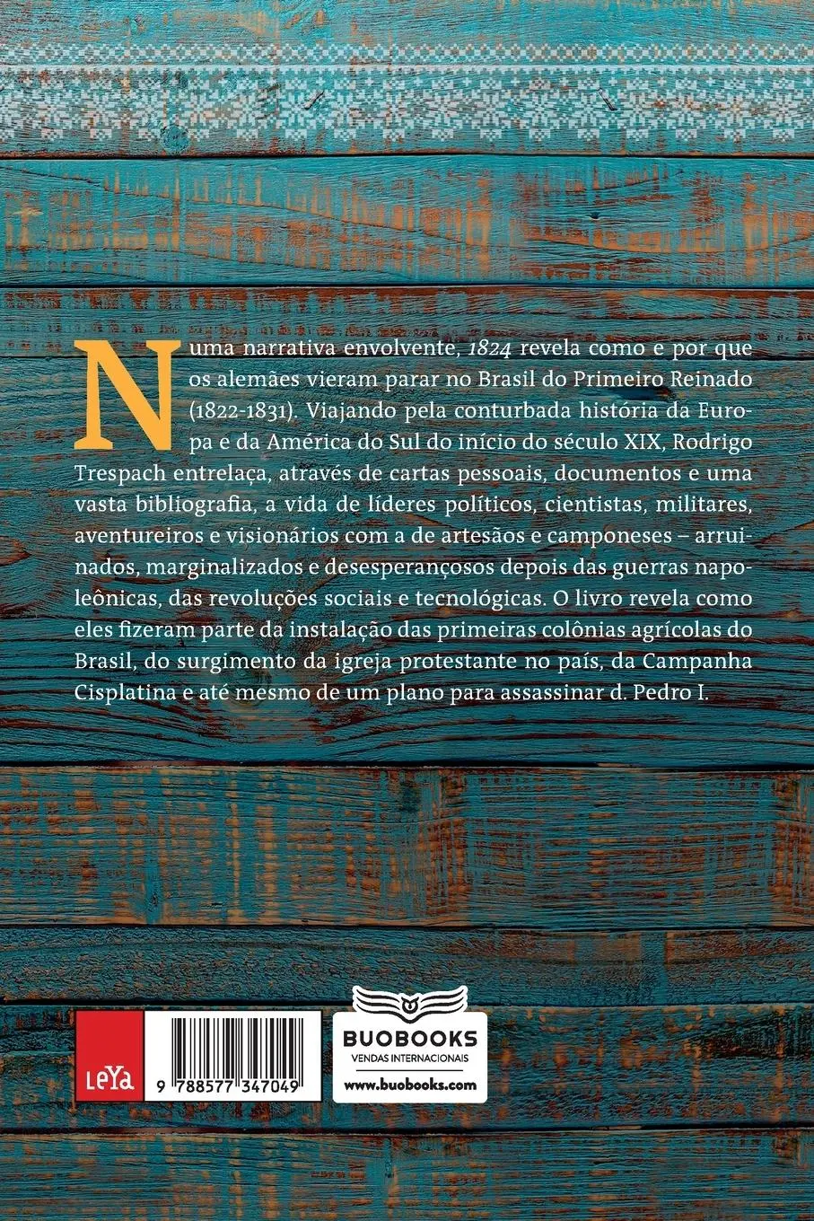 Rückseite: 9788577347049 | 1824 | Rodrigo Trespach | Taschenbuch | Paperback | Portugiesisch