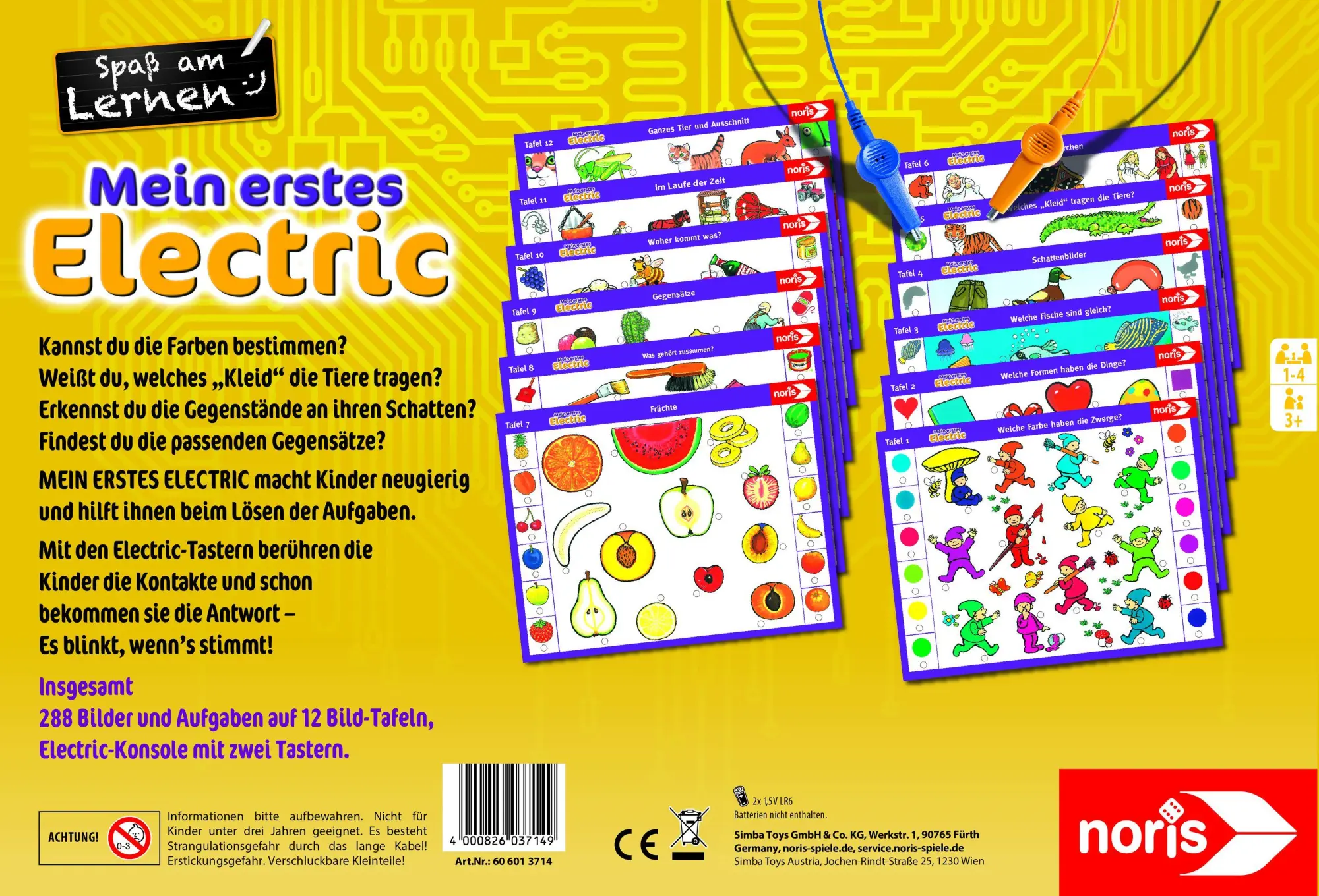 Bild: 4000826037149 | Mein erstes Electric | Spiel | 606013714 | Deutsch | 2012