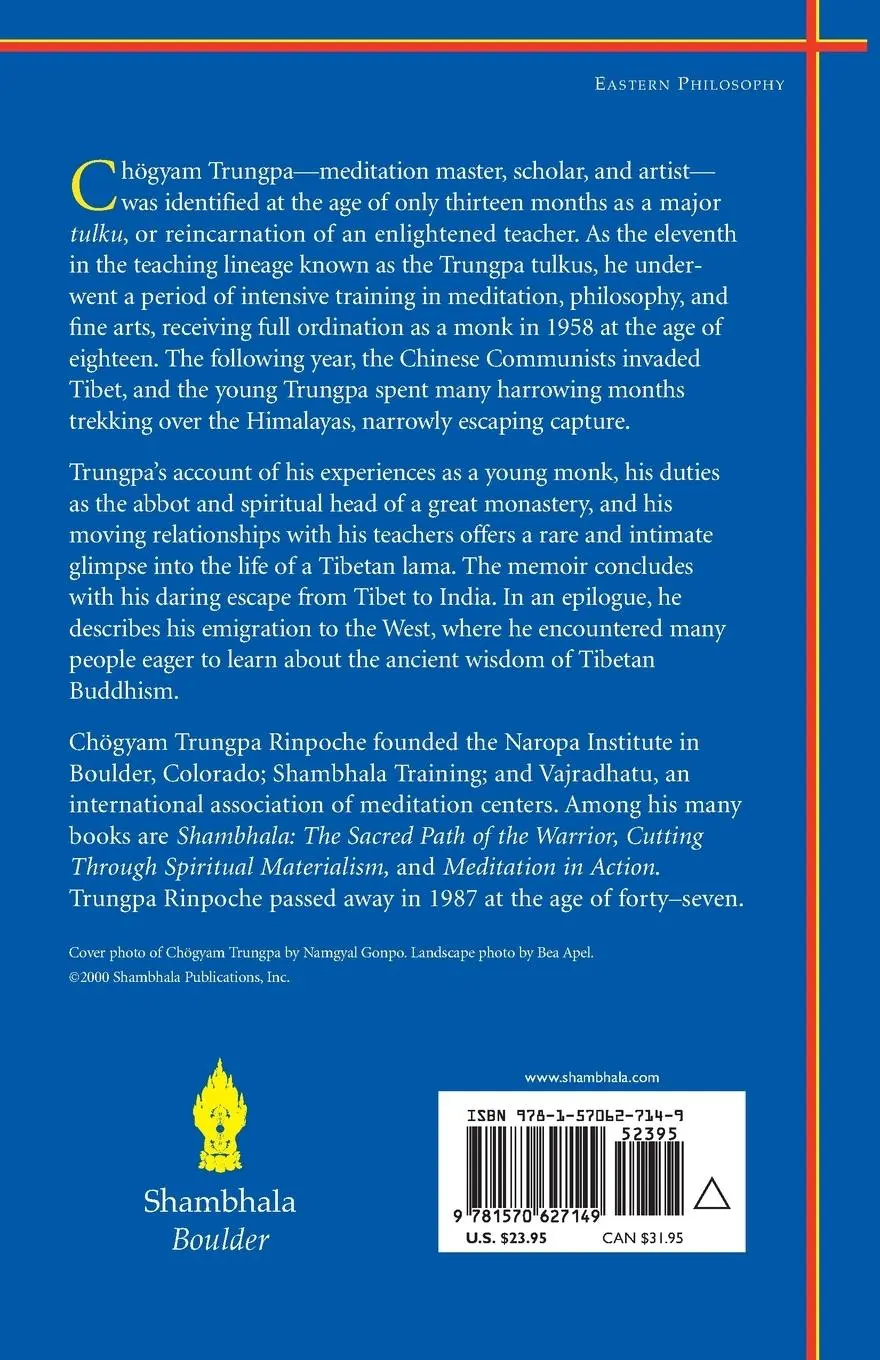 Rückseite: 9781570627149 | Born In Tibet | Chogyam Trungpa | Taschenbuch | Englisch | 2000