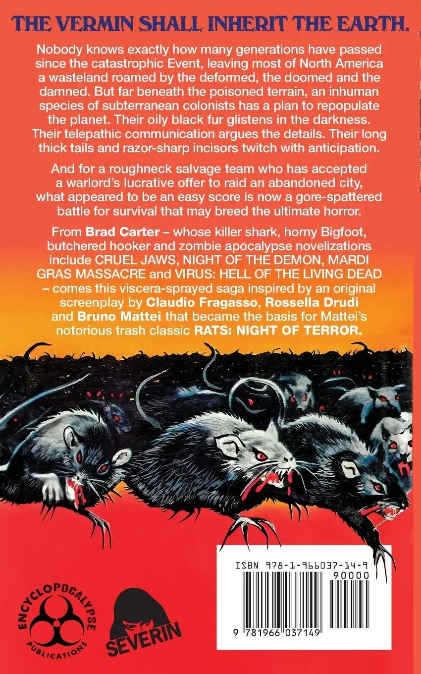 Rückseite: 9781966037149 | Rats | Night of Terror | Brad Carter | Taschenbuch | Englisch | 2025