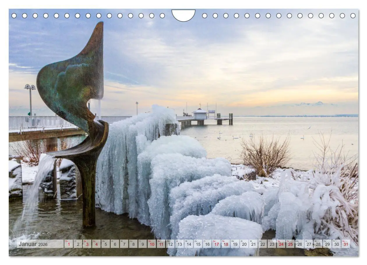 Bild: 9783457287149 | Momente am Bodensee (Wandkalender 2026 DIN A4 quer), CALVENDO...