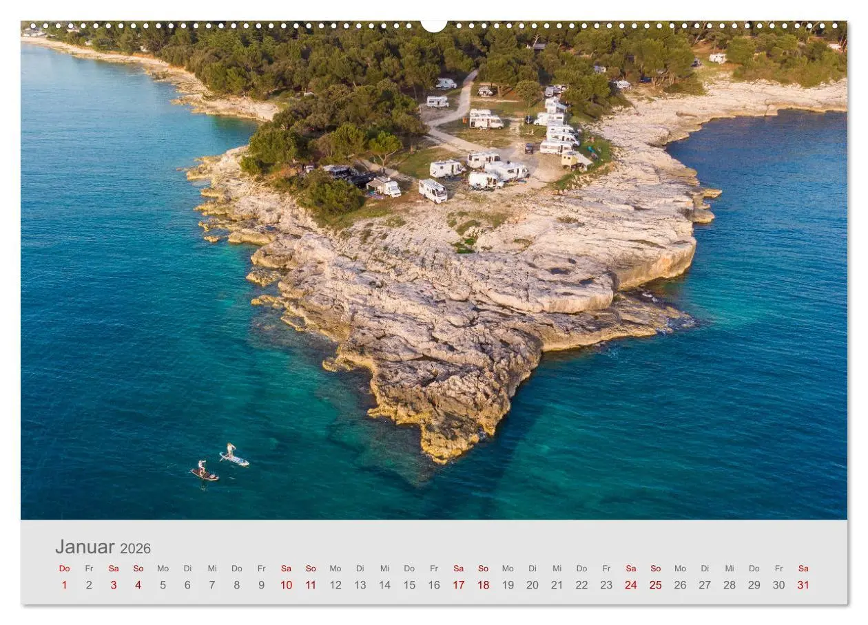 Bild: 9783457427149 | Abenteuer Camping in Kroatien (hochwertiger Premium Wandkalender...