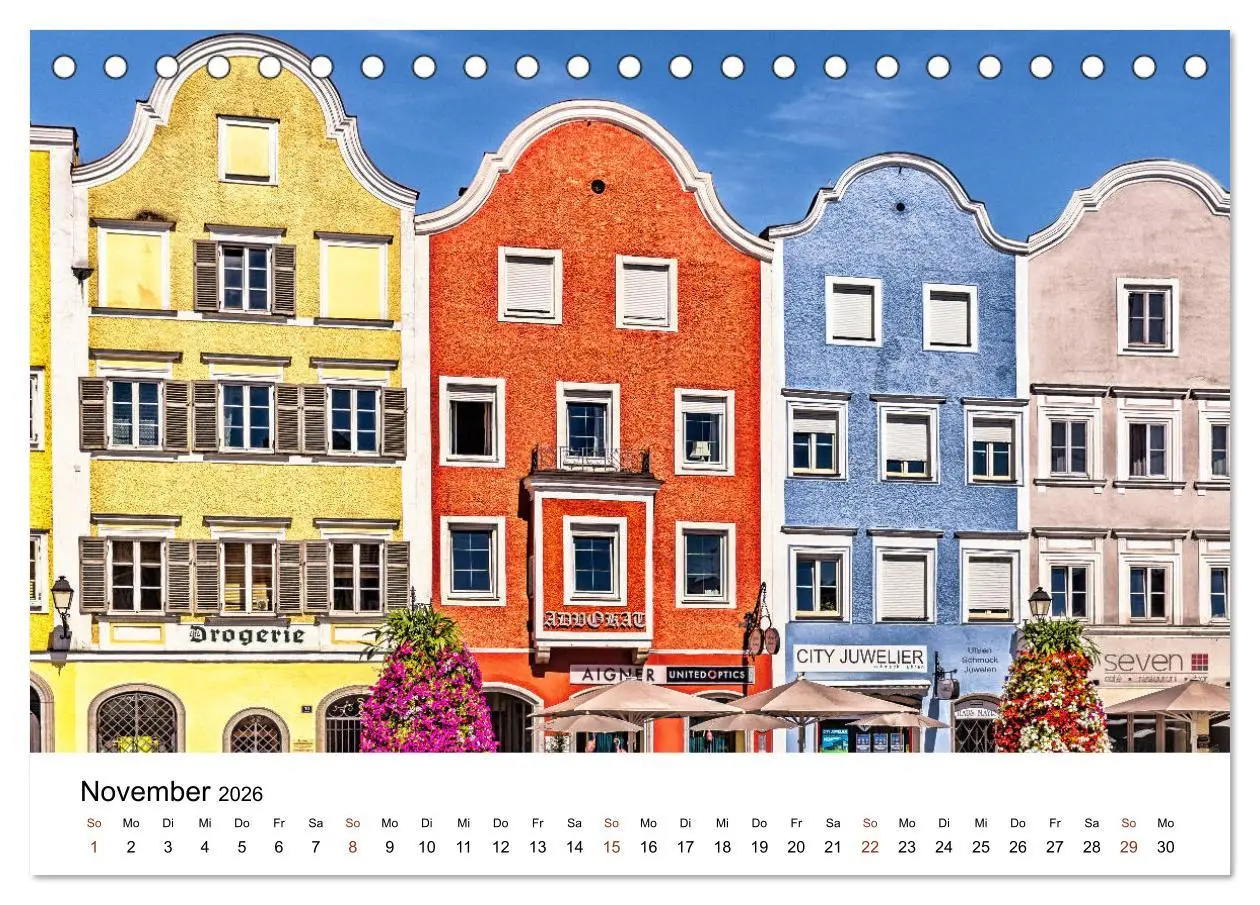Bild: 9783457807149 | Sonniges Schärding, Barockstadt am Inn (Tischkalender 2026 DIN A5...