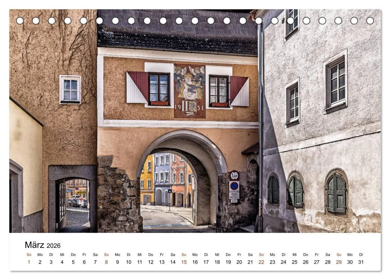 Bild: 9783457807149 | Sonniges Schärding, Barockstadt am Inn (Tischkalender 2026 DIN A5...