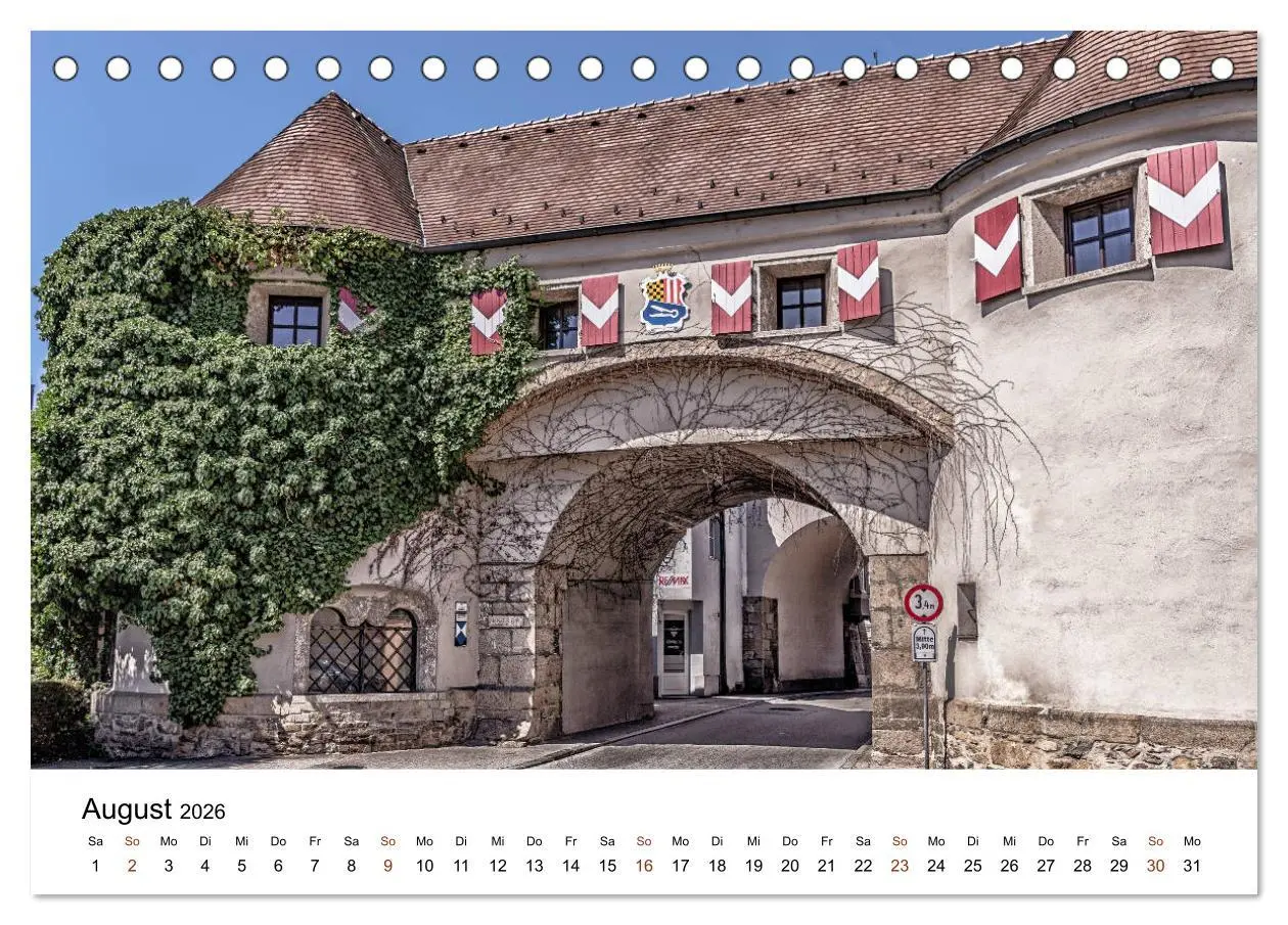 Bild: 9783457807149 | Sonniges Schärding, Barockstadt am Inn (Tischkalender 2026 DIN A5...