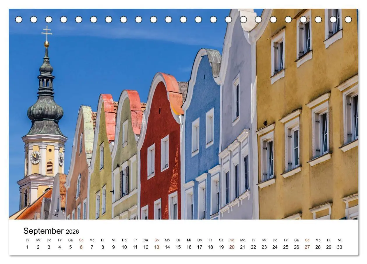 Bild: 9783457807149 | Sonniges Schärding, Barockstadt am Inn (Tischkalender 2026 DIN A5...