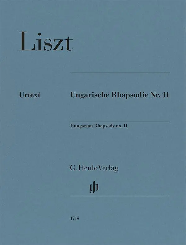 Cover: 9790201817149 | Franz Liszt - Ungarische Rhapsodie Nr. 11 | Taschenbuch | Deutsch