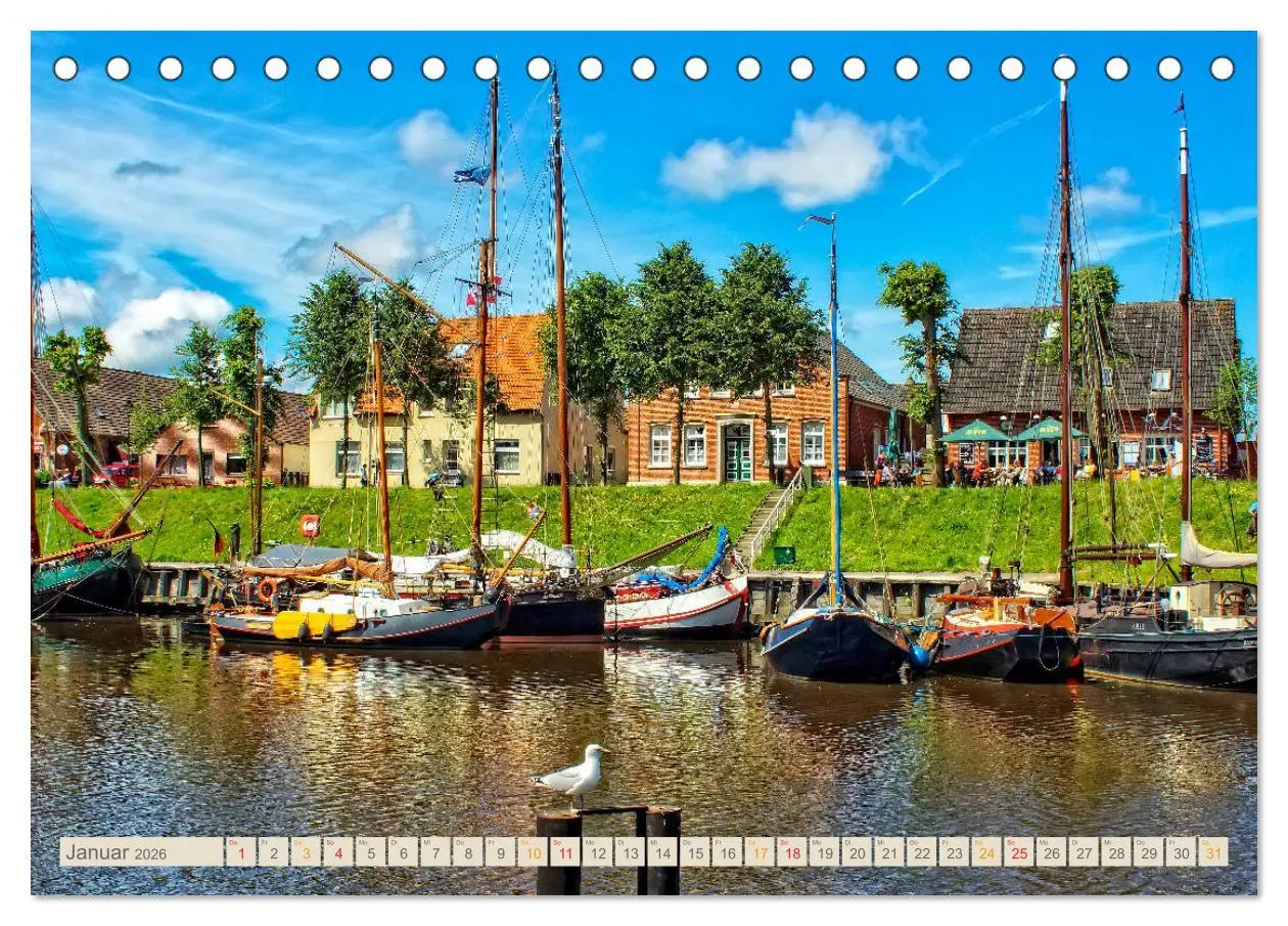 Bild: 9783457897249 | Reise an die Nordsee - Carolinensiel (Tischkalender 2026 DIN A5...
