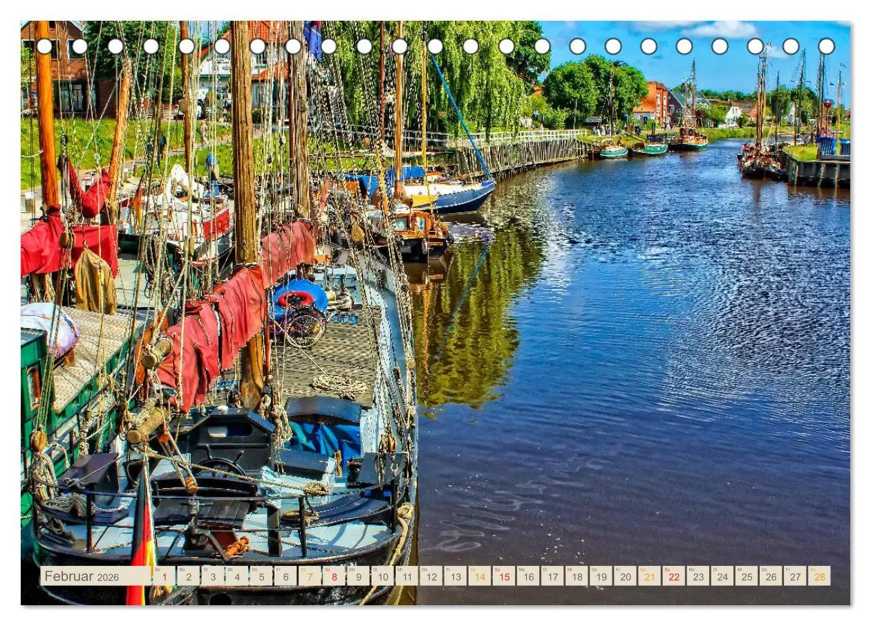 Bild: 9783457897249 | Reise an die Nordsee - Carolinensiel (Tischkalender 2026 DIN A5...