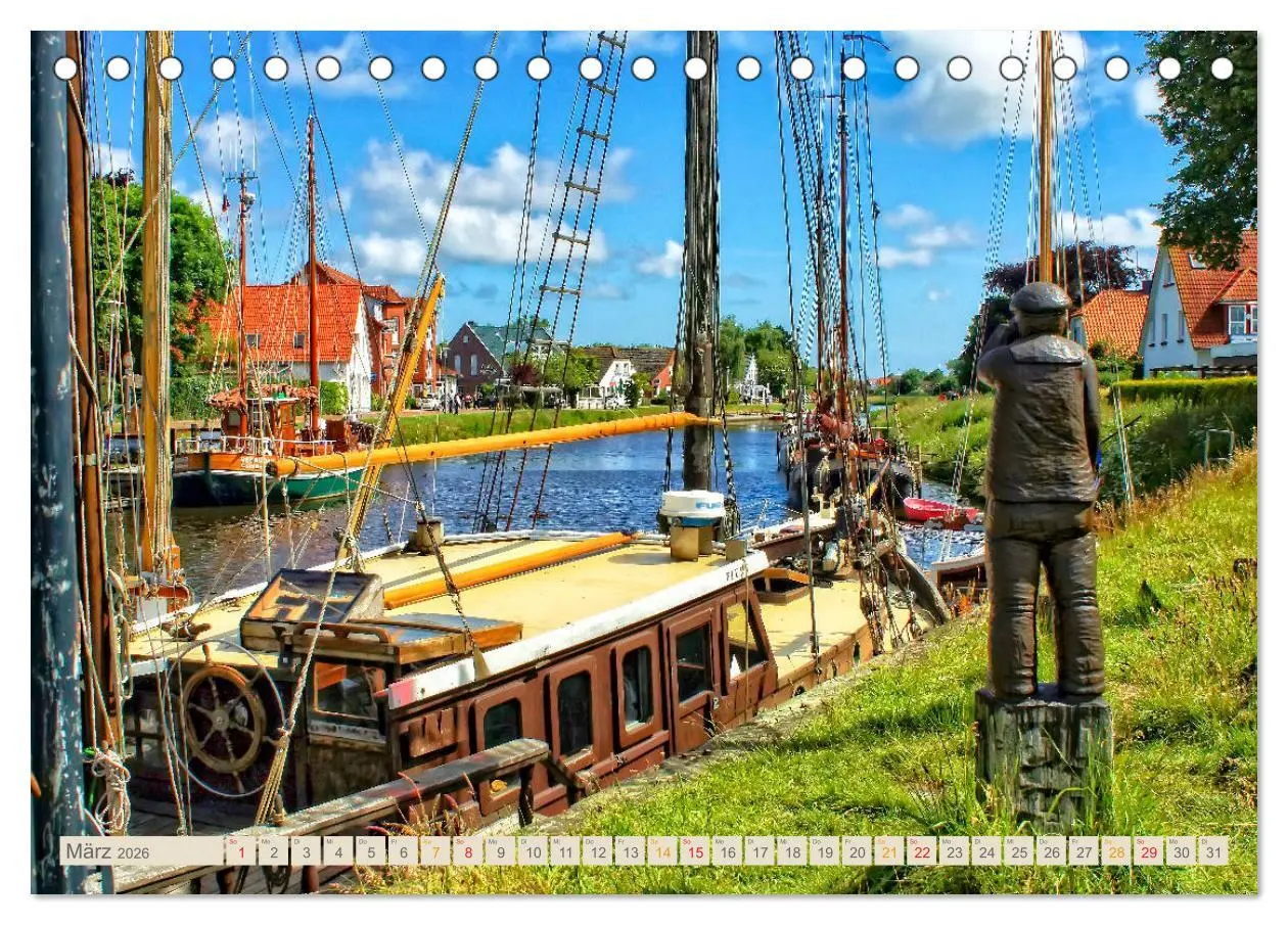 Bild: 9783457897249 | Reise an die Nordsee - Carolinensiel (Tischkalender 2026 DIN A5...