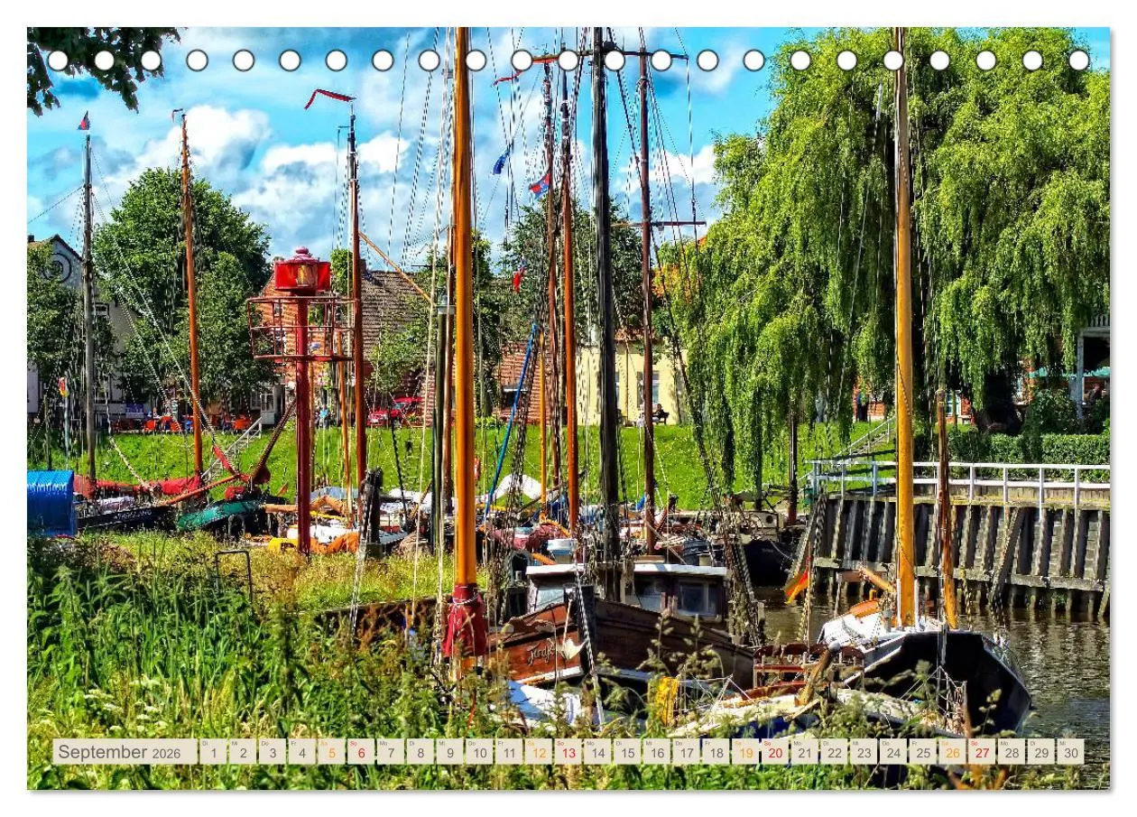 Bild: 9783457897249 | Reise an die Nordsee - Carolinensiel (Tischkalender 2026 DIN A5...
